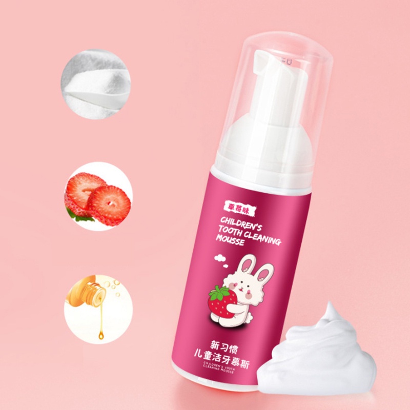 Kem Đánh Răng Tạo Bọt Vị Trái Cây Cho Bé Baimeisi 60ml