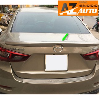 Đuôi gió liền cốp Mazda 2 sedan 2015-2023 hàng mộc chưa sơn