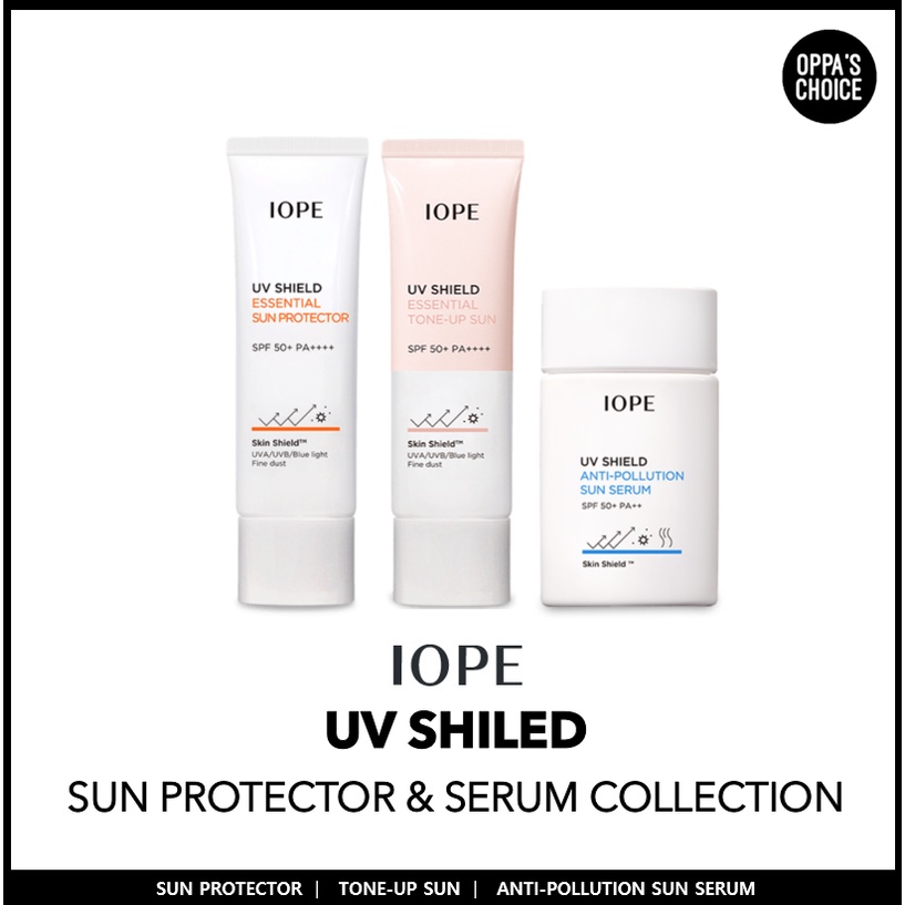 BỘ SƯU TẬP SERUM CHỐNG NẮNG & CHỐNG NẮNG IOPE UV