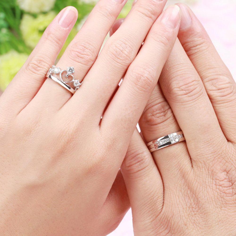 Nhẫn Đôi Khắc Chữ Her and His