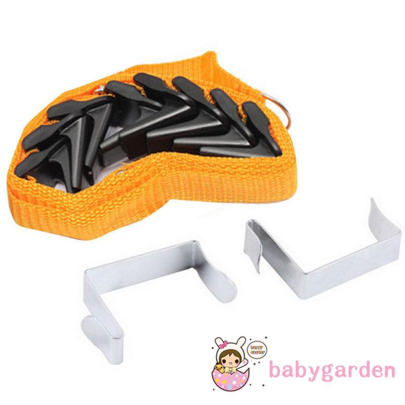 Dây treo đồ có thể gắn 8 móc treo gắn cửa tiện lợi