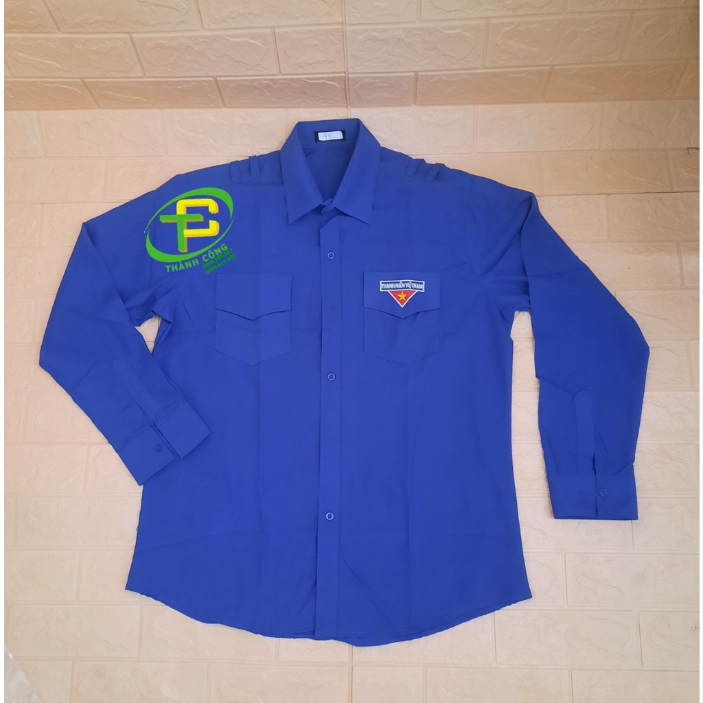 ÁO ĐOÀN THANH NIÊN TAY DÀI(4xl,5xl,6xl,7xl)