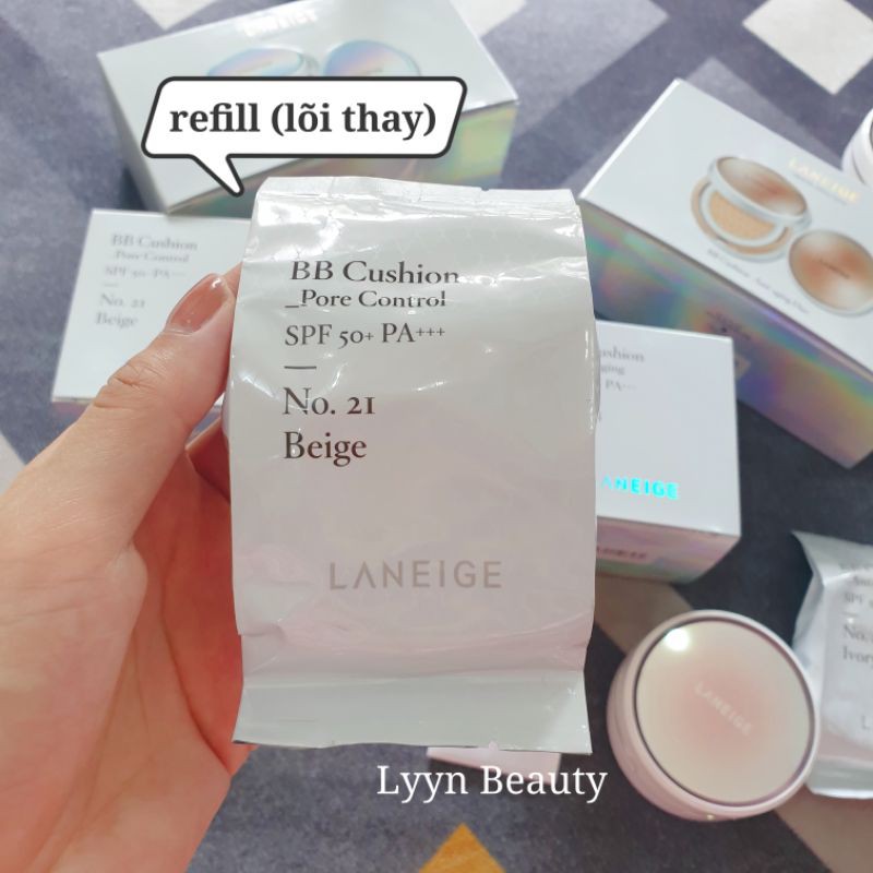 [Chuẩn Auth] Phấn nước Laneige BB Cushion Pore Control / Anti Aging SPF50+ PA+++ | BigBuy360 - bigbuy360.vn