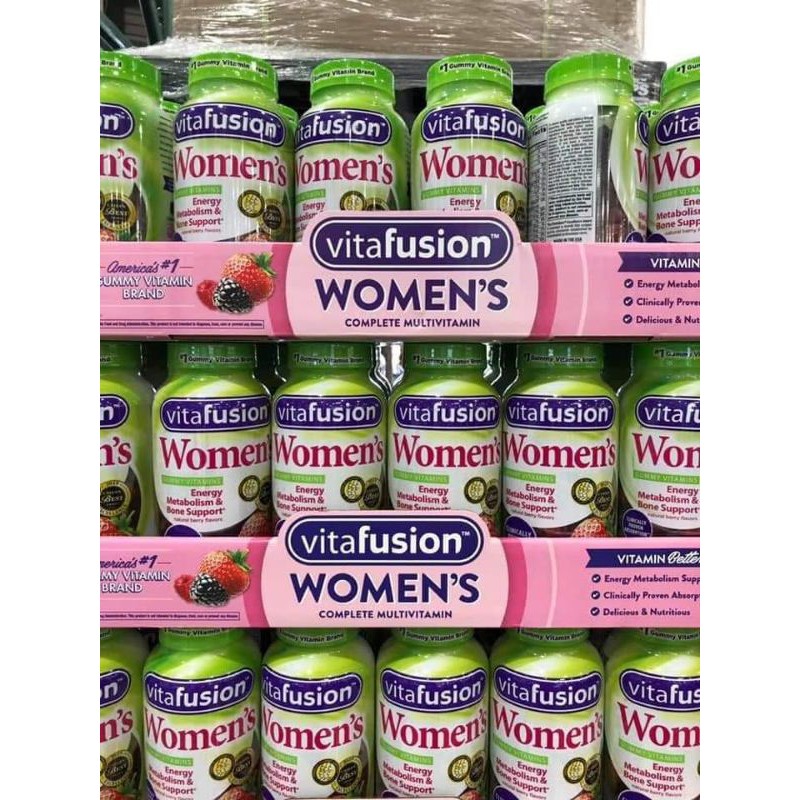 KẸO DẺO VITAMIN VITAFUSION WOMEN'S MULTIVITAMIN