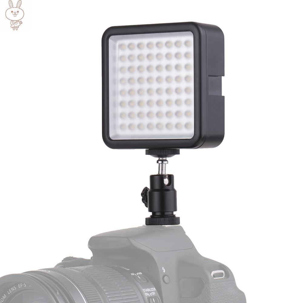 ANDOER Bảng Đèn Led Mini Wy-64 5w 5600k Cho Máy Quay Dslr