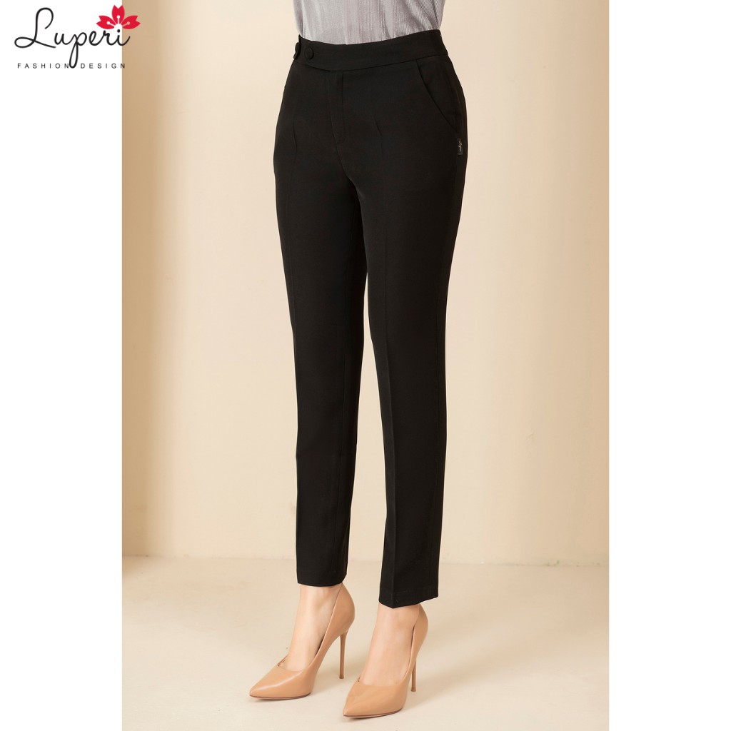 Quần Baggy Nữ Công Sở Cao Cấp LUPERI LFQD285 Vải Không Nhăn Không Xù Không Cắn Chỉ