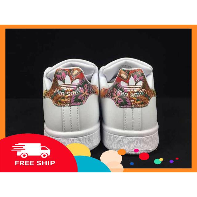 Giày thể thao nữ Adidas Stan Smith W with Floral (gót hoa ) 🐜