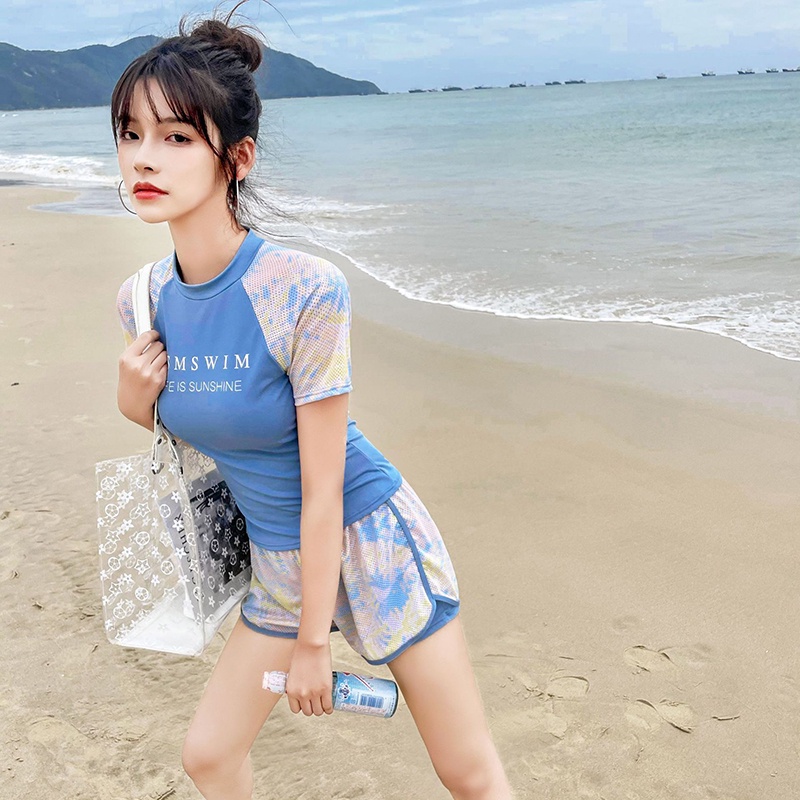 Bộ đồ bơi IELGY thời trang mùa xuân xinh xắn cho nữ