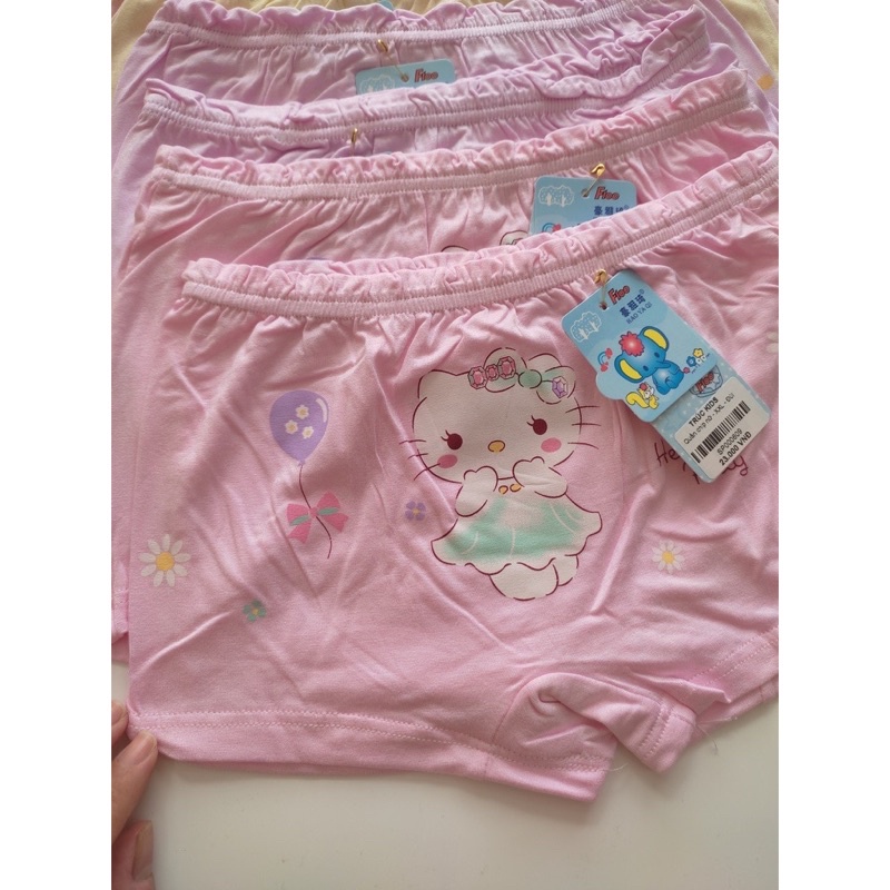 Quần chíp đùi cotton cho bé gái 10-13kg