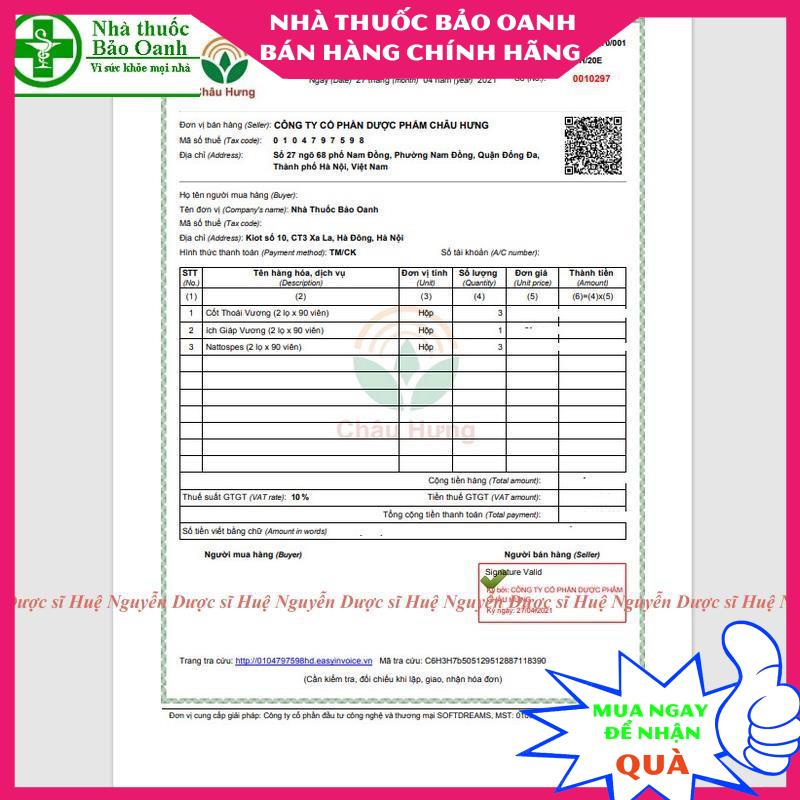 Nattospes lọ 90 viên - Chính hãng Á Âu -  Hỗ trợ phòng ngừa tai biến mạch máu não