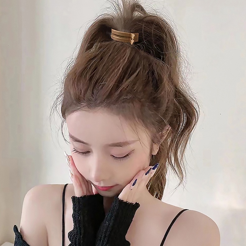 Kẹp Tóc Càng Cua Màu Trơn Đơn Giản Thời Trang Cho Nữ