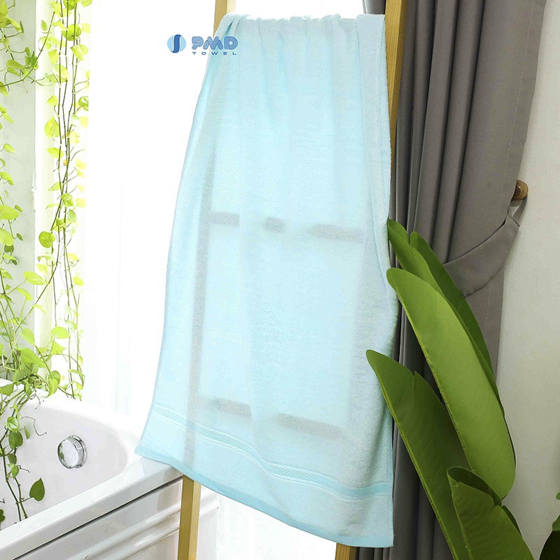 Khăn tắm xuất khẩu Nhật Bản cao cấp kt 60x120cm nặng 350g chất bông 100% cotton kháng khuẩn không gây kích ứng da