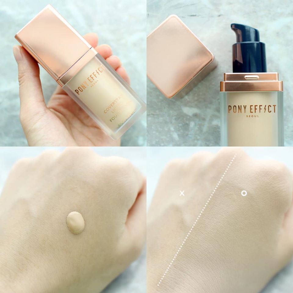 Kem nền Pony Effect Coverstay Liquid Foundation