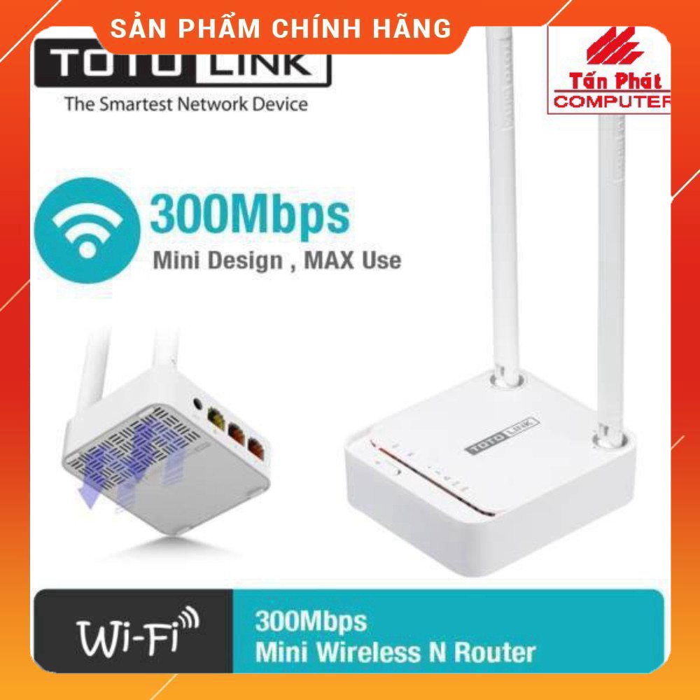 Bộ Phát Wifi Chuẩn N 300Mpbs Totolink N200Re - hàng chính hãng, giá tốt nhất