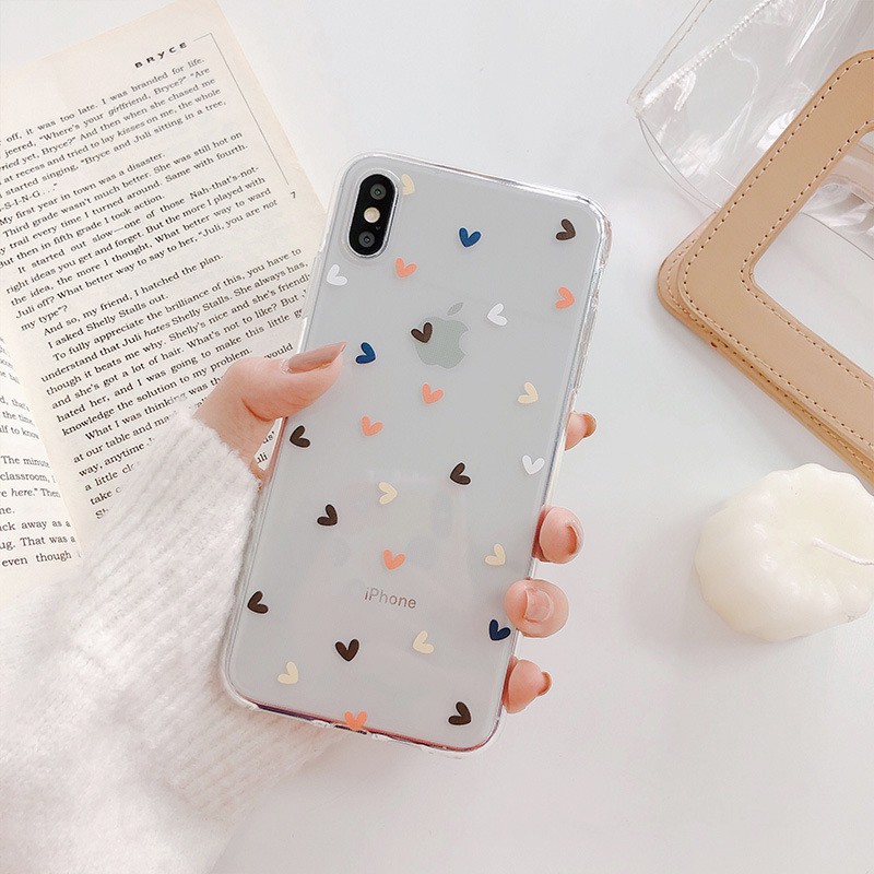 Ốp iphone Hoa nhí ốp dẻo trong 6/6plus/6s/6splus/7/7plus/8/8plus/x/xr/xs/11/12/pro/max/plus/promax đủ mã iphone