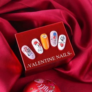 Set 12 Sticker Dán Móng Nghệ Thuật