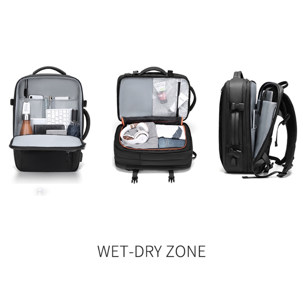 Balo nam thời trang đa năng mở rộng tiện ích cao cấp phong cách mới