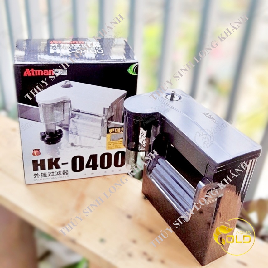 Lọc Thác Atman HK 0100 | 0300 | 0400 | 0600 - Lọc Thác Đa Năng Có Hút Mặt Cho Bể Cá Cảnh Thuỷ Sinh -THỦY SINH AQUAGOLD