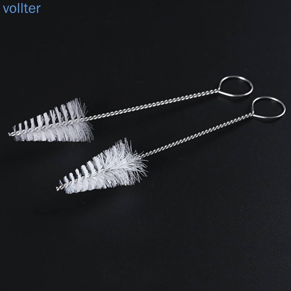 Bàn chải rửa bình nước bằng nylon và thép không gỉ tiện dụng cho nhà bếp