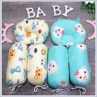 Bộ Gối Chặn Bông Cao Cấp, Vải Thô Lụa Hàn