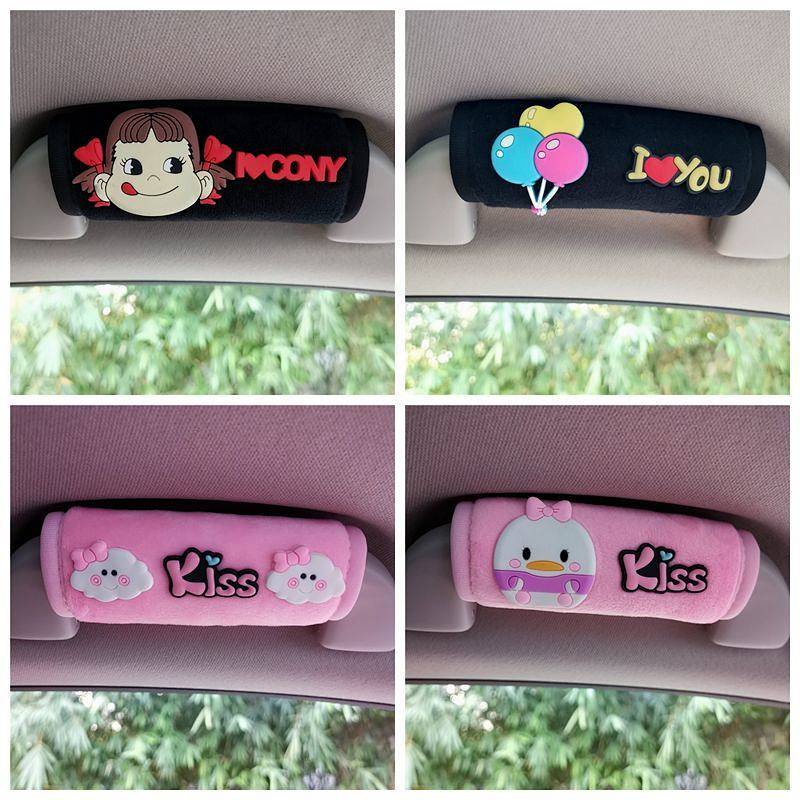 Bọc bảo vệ tay phanh/ tay nắm cửa xe hơi họa tiết hoạt hình dễ thương sáng tạo phổ biến yxTH