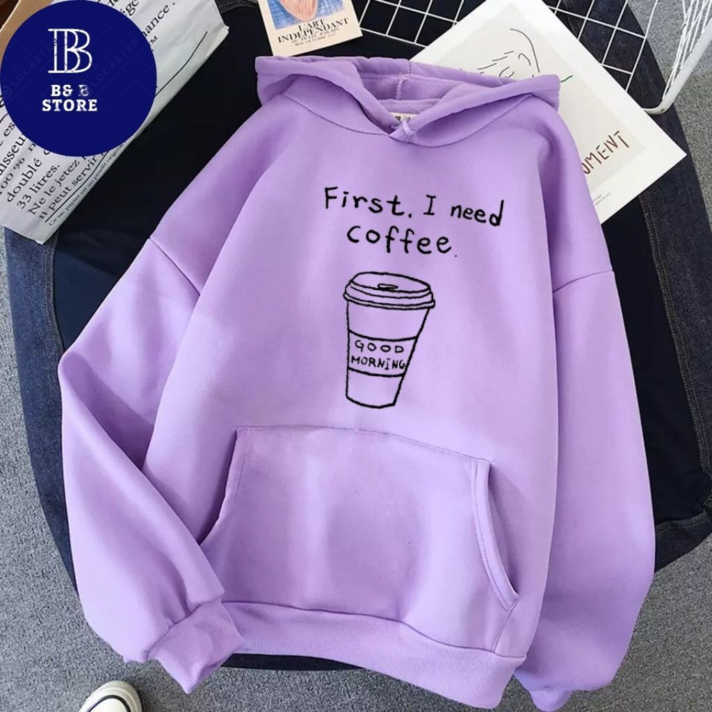 [ MẪU HÓT ] ÁO KHOÁC HOODIE NỈ UNISEX COFFEE FORM RỘNG NAM NỮ NHIỀU MÀU CỰC ĐẸP