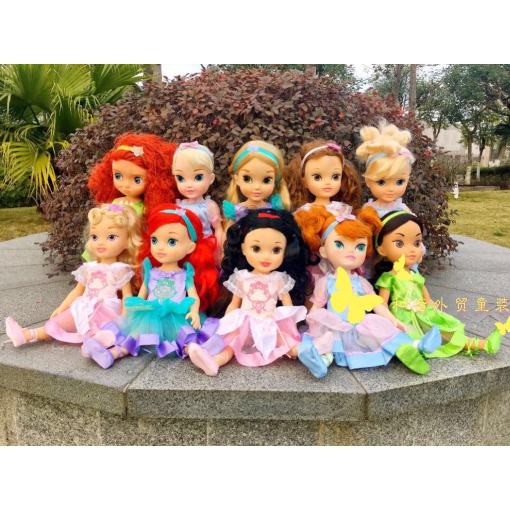 Búp Bê Công Chúa Ariel Disney Toddler phiên bản gầy 39 cm - 16 inch Doll