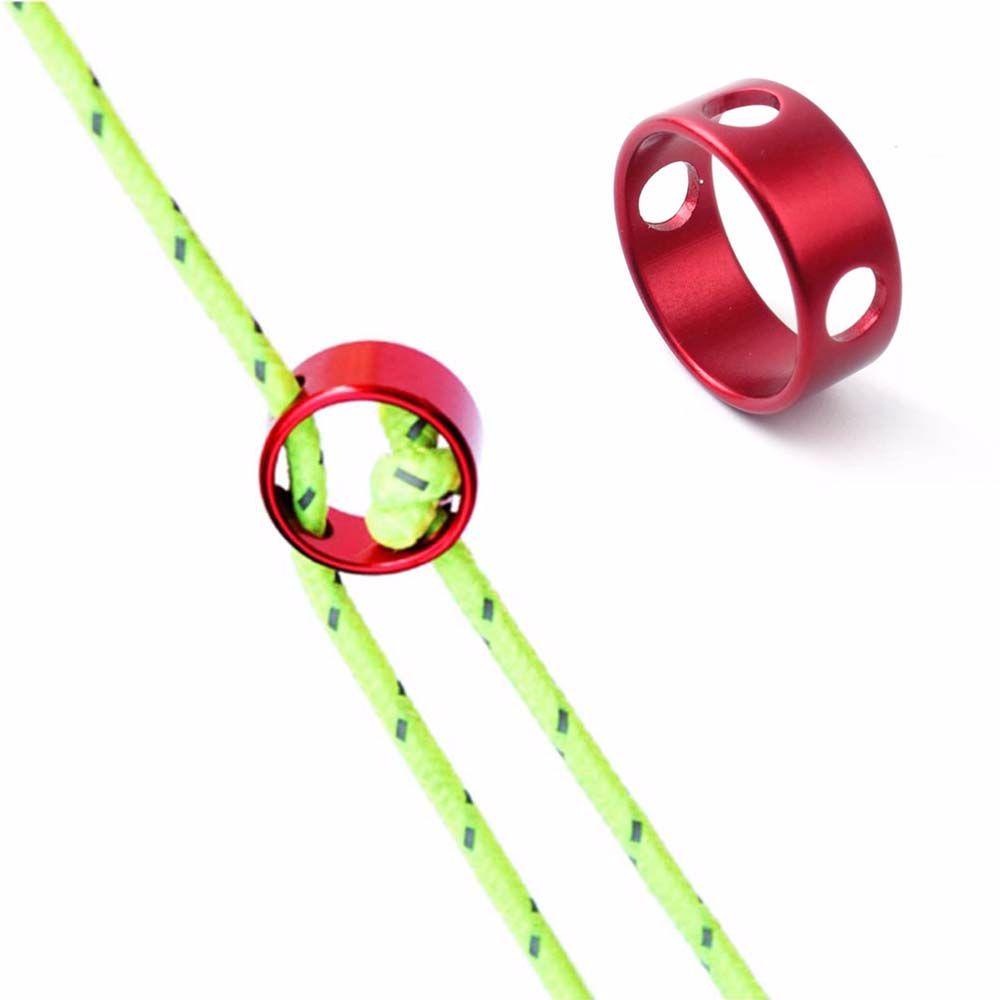 Set 5 Khóa Dây Lều 3 Lỗ Bằng Hợp Kim Nhôm Điều Chỉnh Được Đa Năng