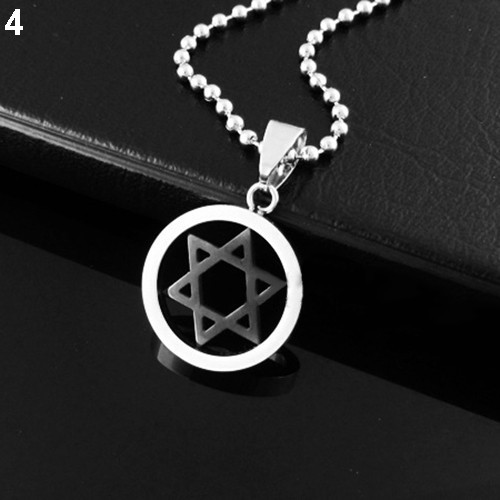 Vòng cổ mặt ngôi sao David thời trang cá tính