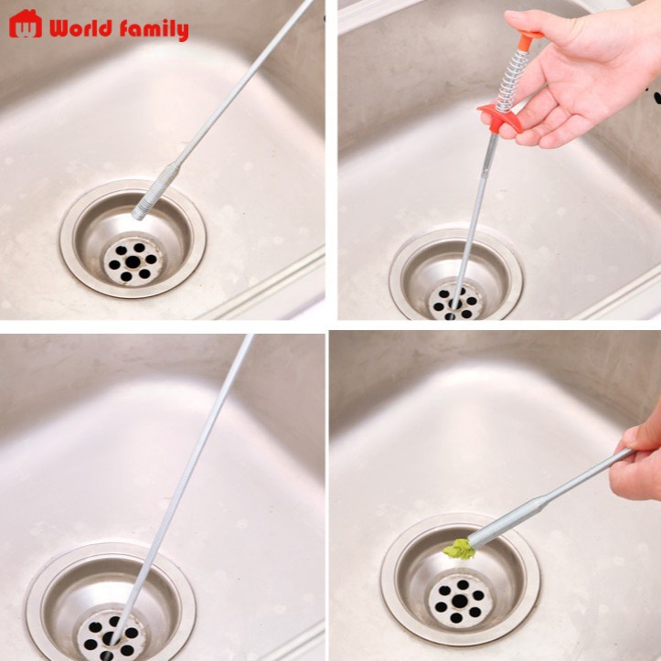 Dây thông cống móc rác dài_vệ sinh cống