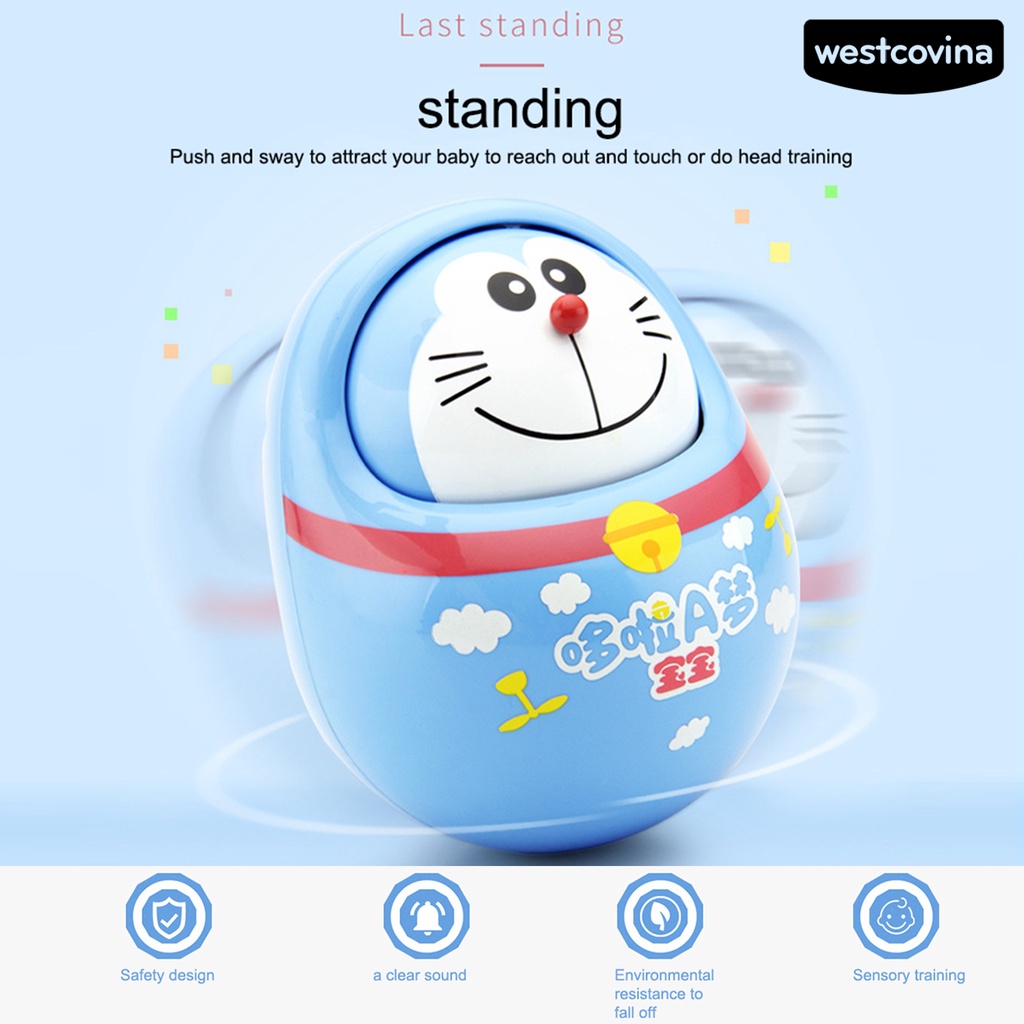 Đồ Chơi Lật Đật Hình Doraemon Đáng Yêu