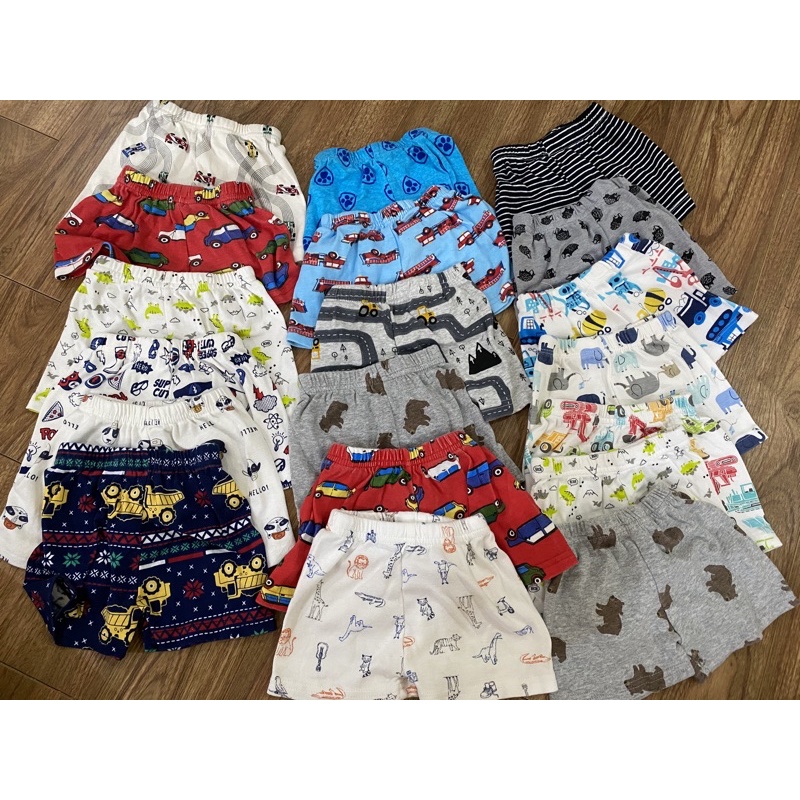 XẢ LỖ 3 quần đùi bé trai sz 3-6m
