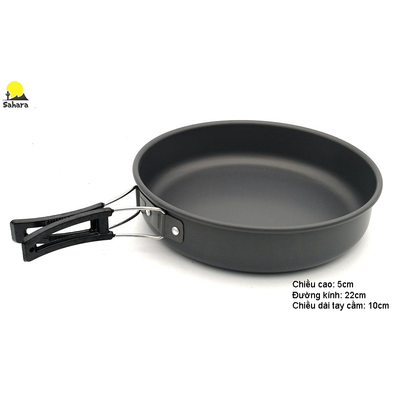 Bộ nồi dã ngoại cắm trại DS-700 dành cho 6 người