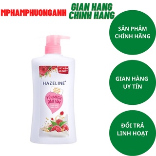 Sữa tắm sáng da Hazeline Yến mạch và dâu tằm 700g