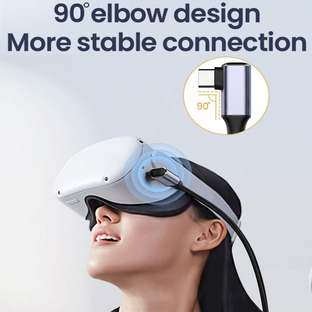 MYRONGVN Cáp Sạc 3m PD 100W Cho Kính Thực Tế Ảo Oculus Quest USB 3.0 Sang Type C