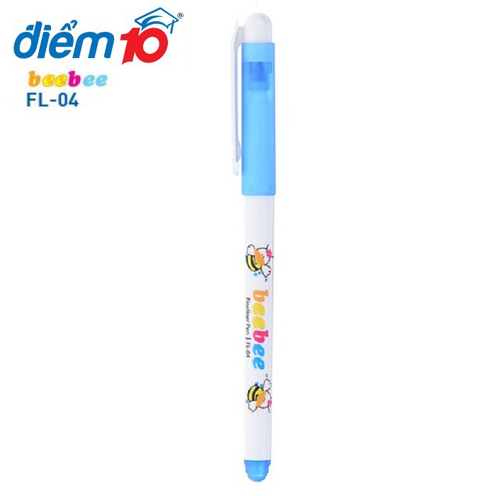 [BÁN SỈ] Hộp 10 bút lông kim BeBe con Ong FL-04