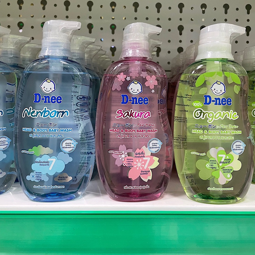 (Chính hãng DNEE-Cty Đại Thịnh) Sữa tắm gội toàn thân em bé Baby D-nee 380ml (BIBISTORE)