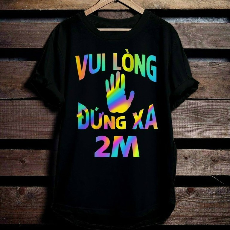 Áo Thun UniSex - Áo In Thun Phản Quang Cổ Tròn Tay Lỡ Form Rộng Cho Cả Nam Và Nữ Siêu Xinh