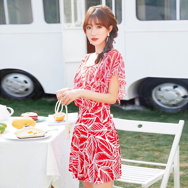 Bikini cho người béo bigsize bộ bơi liền che bụng nâng ngực AT135