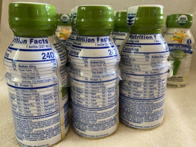 [Mã FMCGSALE24 giảm 8% đơn 500K] [HÀNG MỸ BAY AIR CÓ BILL] Sữa Pediasure Organic dạng nước mẫu mới 237ml.