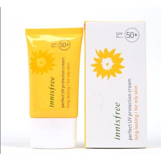 Kem Chống Nắng Innisfree Perfect UV Protection Cream Triple Care SPF50 PA+++
