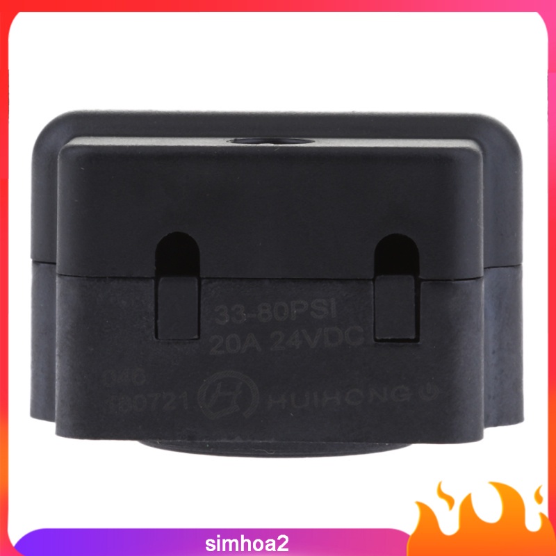 Bộ 2 Công Tắc Áp Suất Bơm Nước Màu Đen Tiêu Chuẩn Có Thể Điều Chỉnh Cho Tàu Thuyền | BigBuy360 - bigbuy360.vn