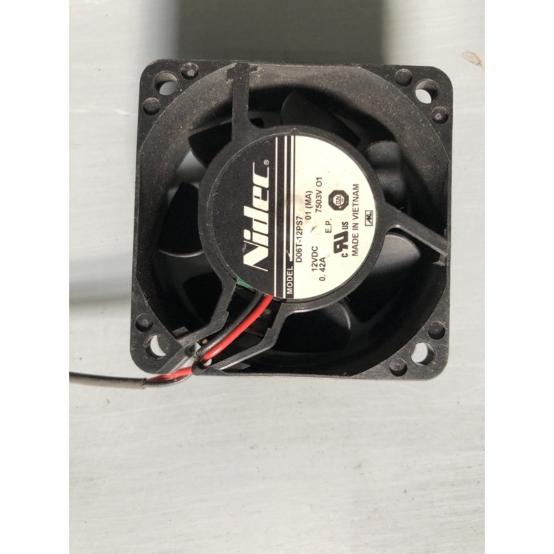Quạt hút, quạt tản nhiệt DC 6cm 12V dòng 60x60x25mm