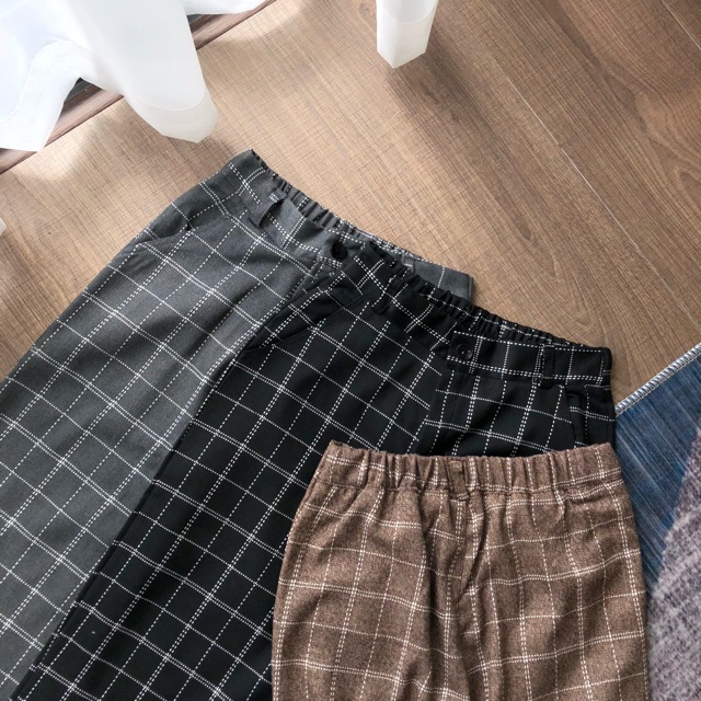 Quần suông kẻ caro G003 | BigBuy360 - bigbuy360.vn