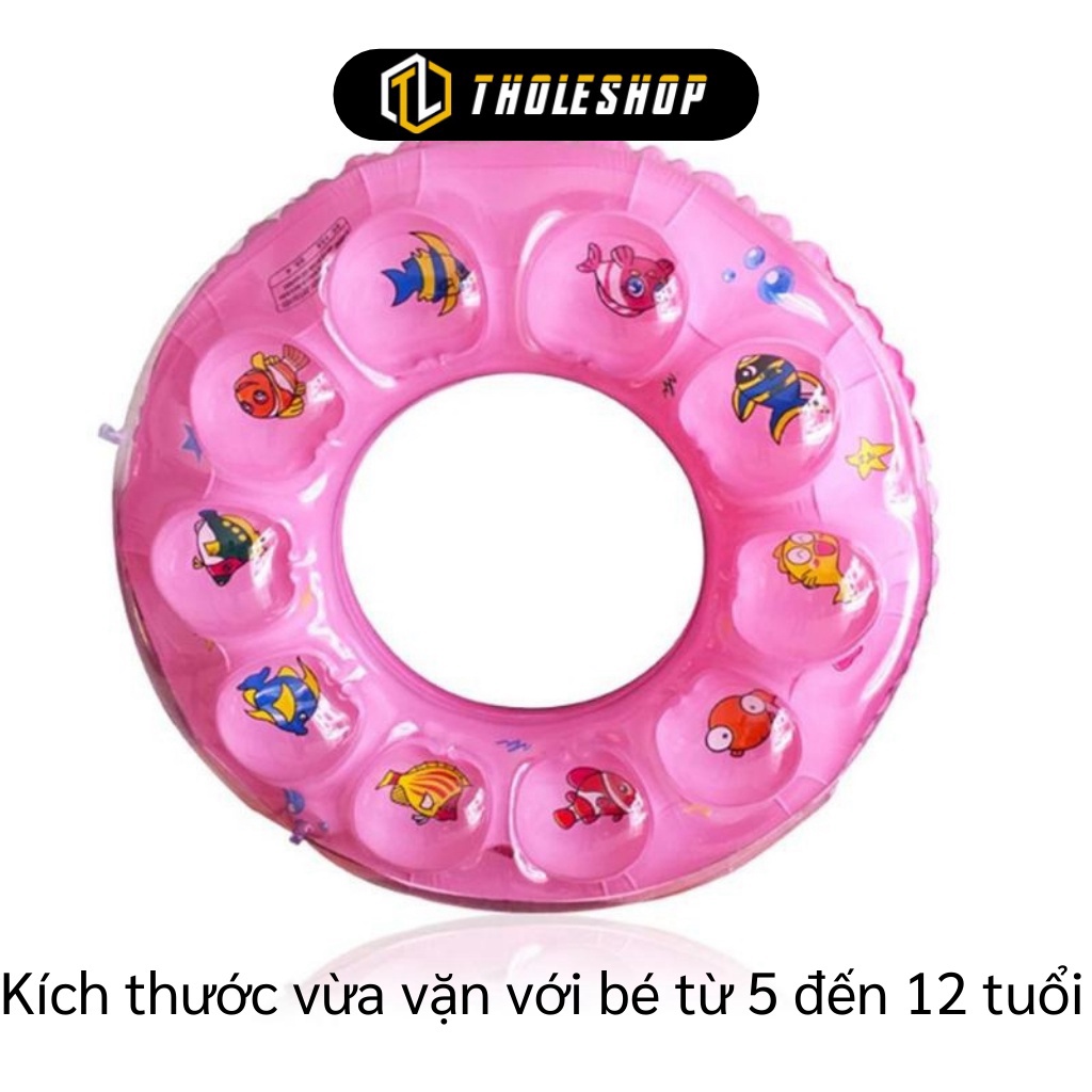 Phao tập bơi an toàn cho bé GIÁ VỐN Phao bơi tròn hình cá cho bé, được làm từ chất liệu an toàn, mềm mại 8550