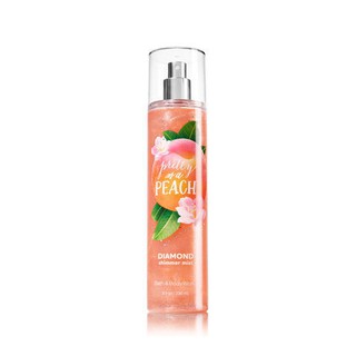 Xịt thơm có nhũ Bath and Body Works - Pretty As A Peach 236ml 🅰🅼🅱🅴🆁