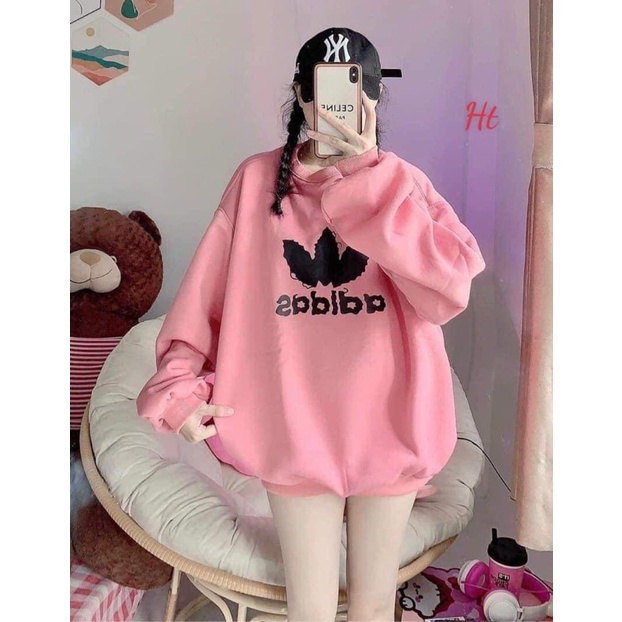 Áo nỉ bo chữ rối HT11