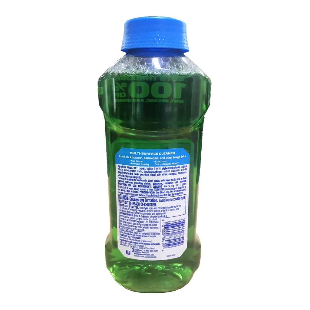 Nước lau chùi Mr.Clean Gain Scent Original Fresh 828ml