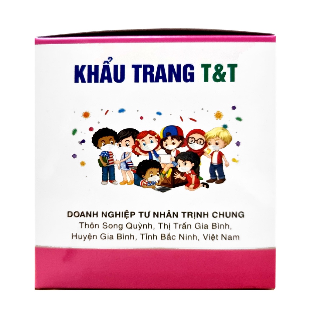 [LỌC KHUẨN 99,9%] Khẩu trang y tế cho bé (2D/3D) An toàn, Thoải mái, Dễ chịu