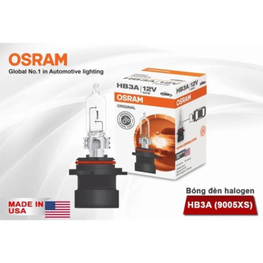 Bóng đèn halogen OSRAM ORIGINAL HB3 12v 60w (chân thẳng)